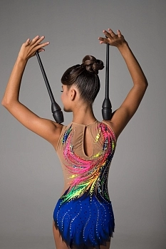 Купальник для художественной гимнастики Путешествие на край вселенной