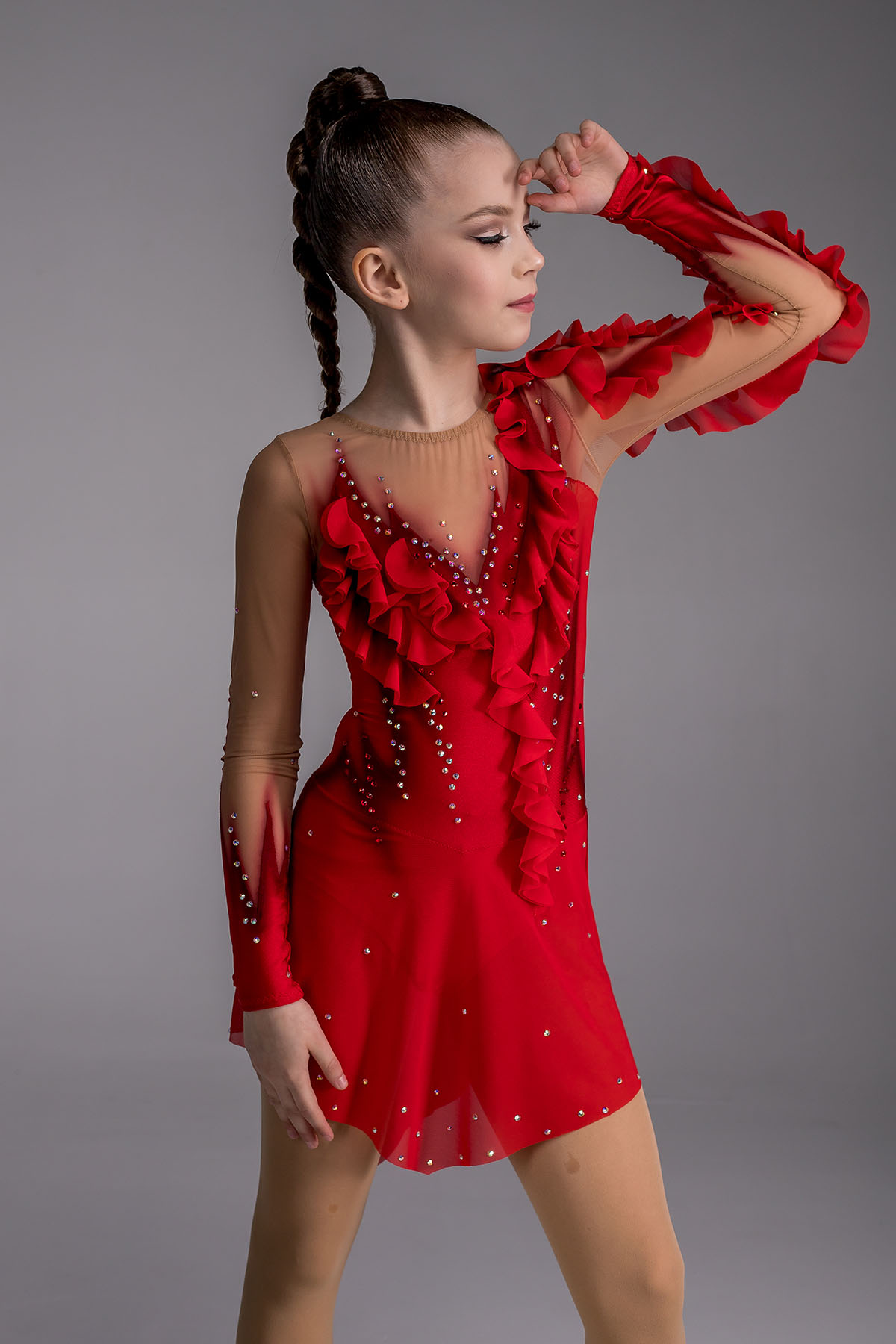 Платье для фигурного катания Легенды о любви