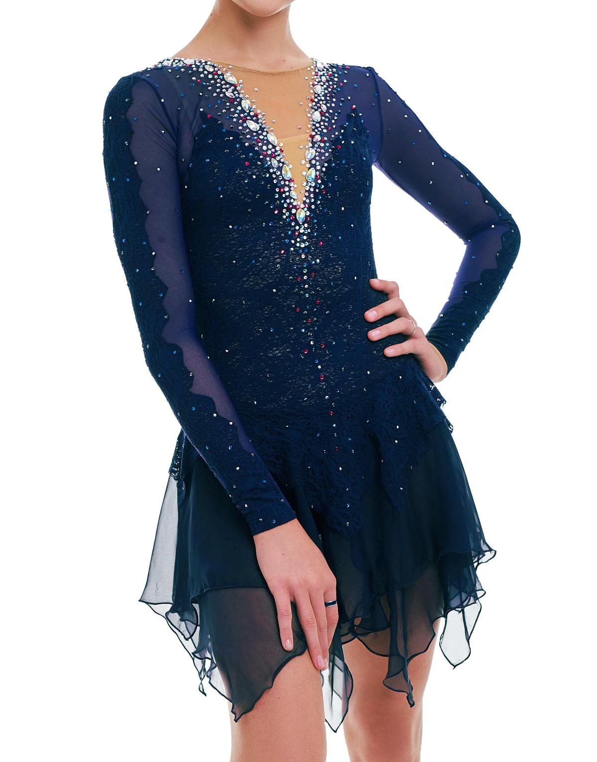 Готовое платье для фигурного катания Химера