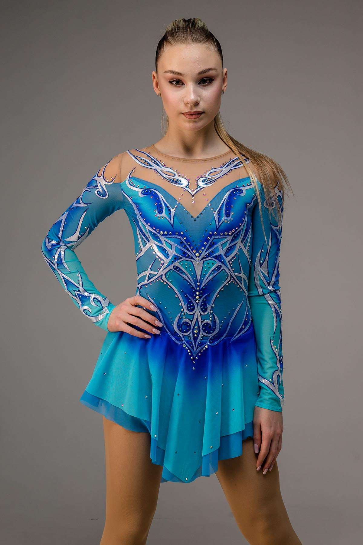 Платье для фигурного катания Экскалибур