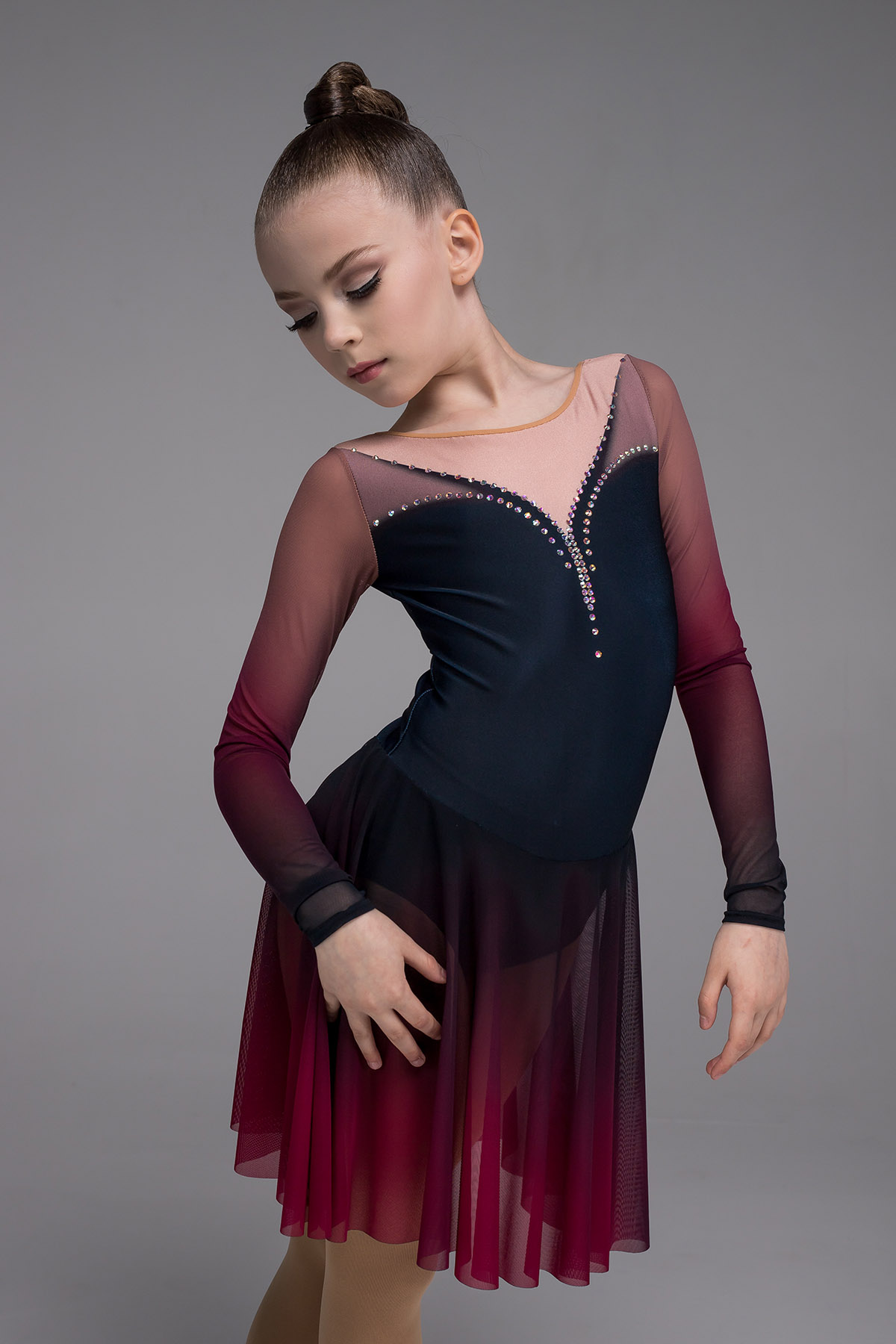 Платье для фигурного катания Загадка Пандоры