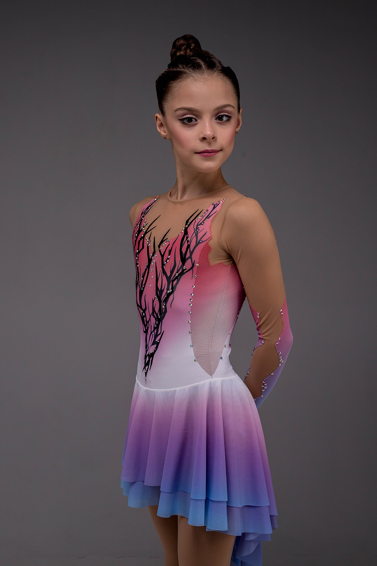 Платье для фигурного катания Меган