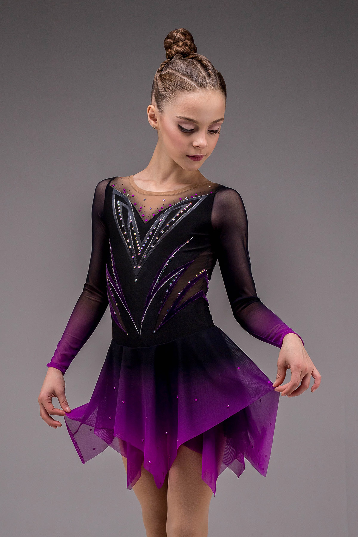 Платье для фигурного катания Николь
