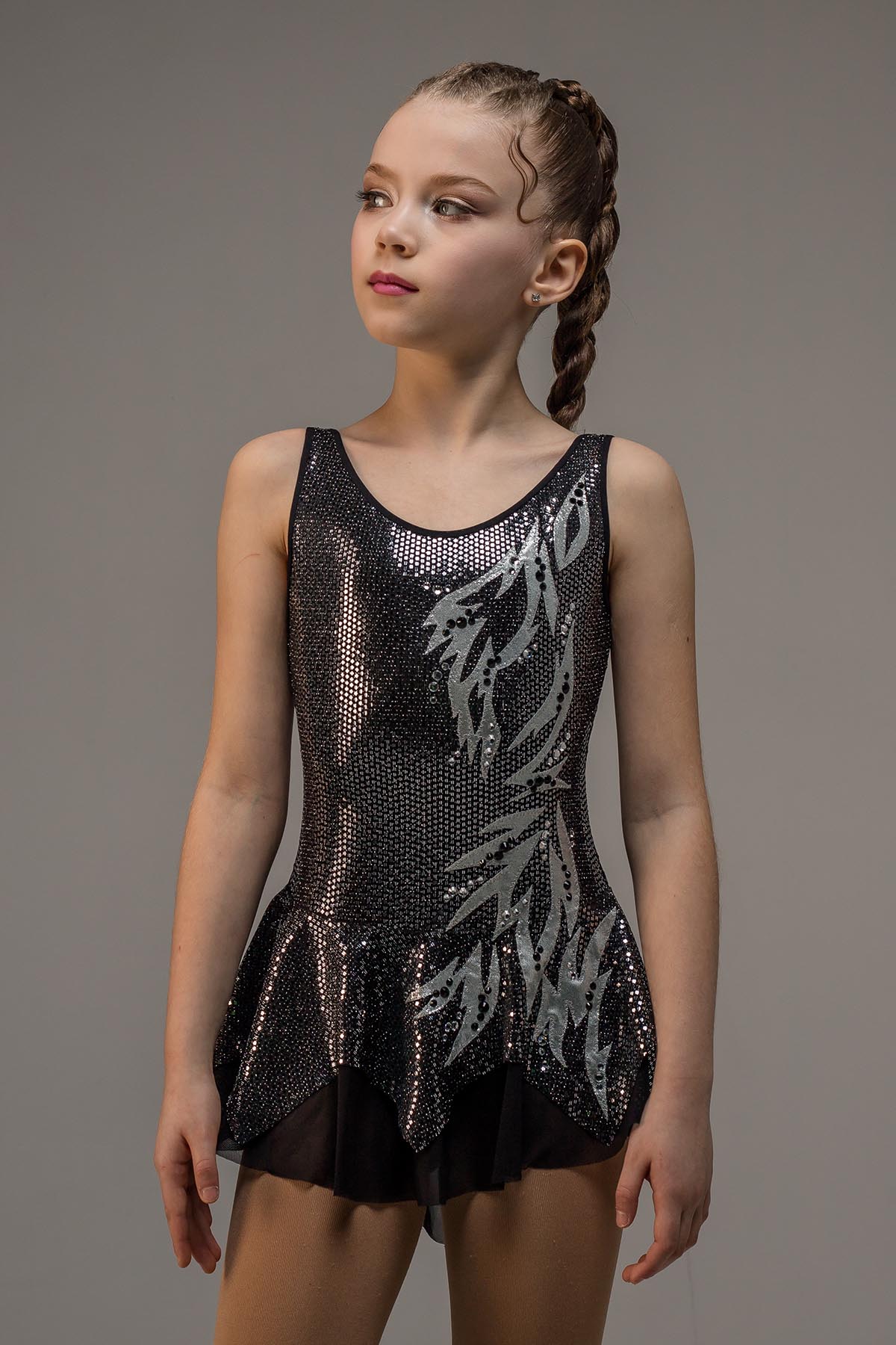 Платье для фигурного катания Хроники Нарнии