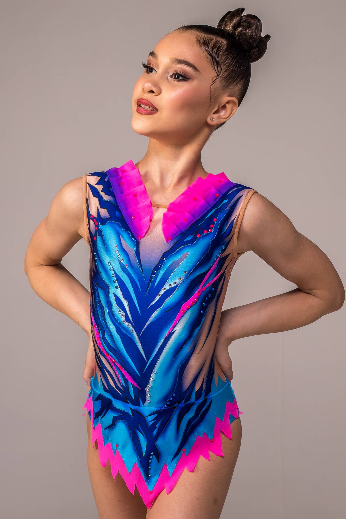 Купальник для художественной гимнастики Раскаты грома