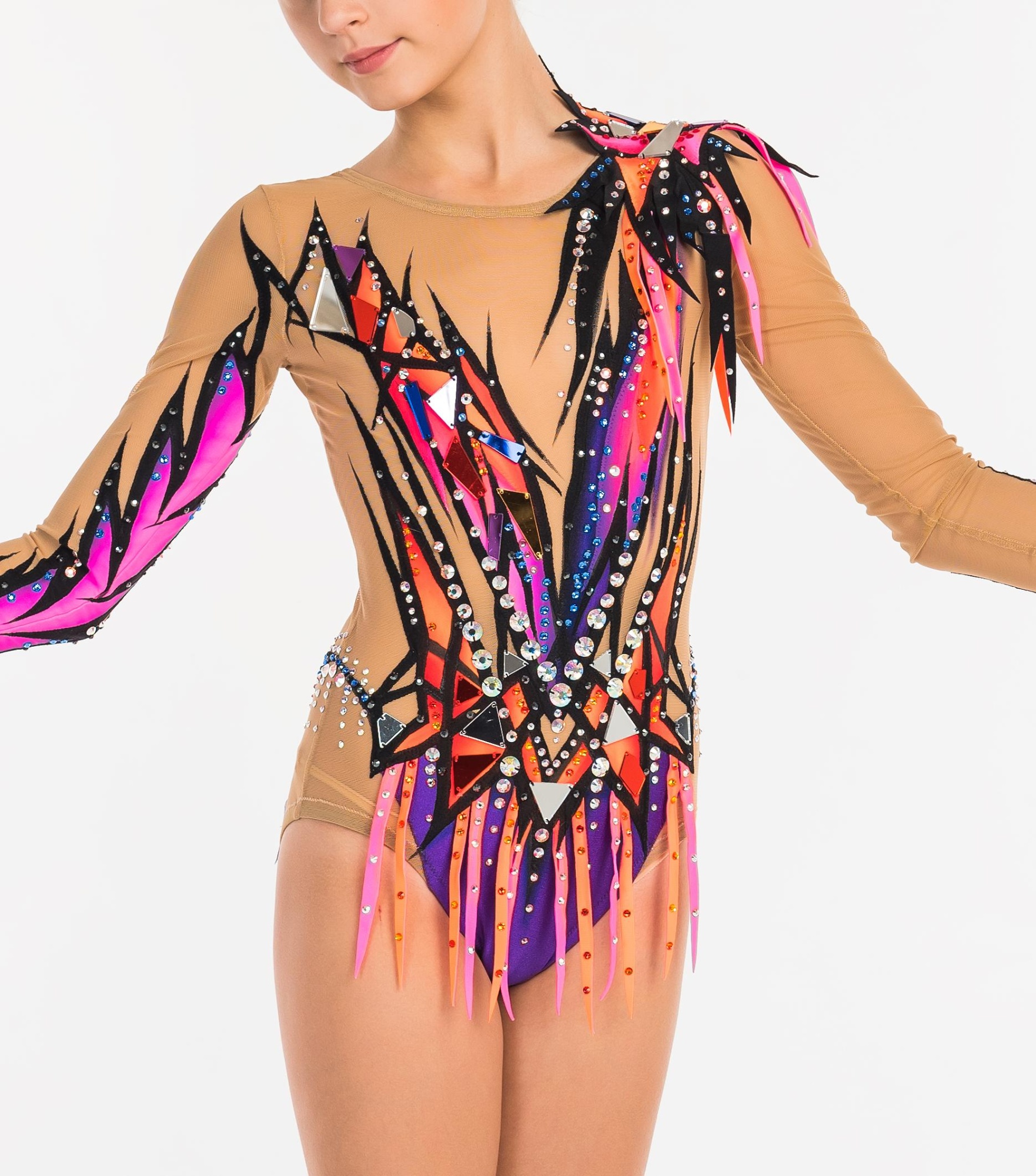 Купальник для художественной гимнастики Ван Гог — купить в  интернет-магазине «Танцующие»