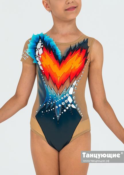 Купальник для художественной гимнастики Рассветная роса — купить в  интернет-магазине «Танцующие»