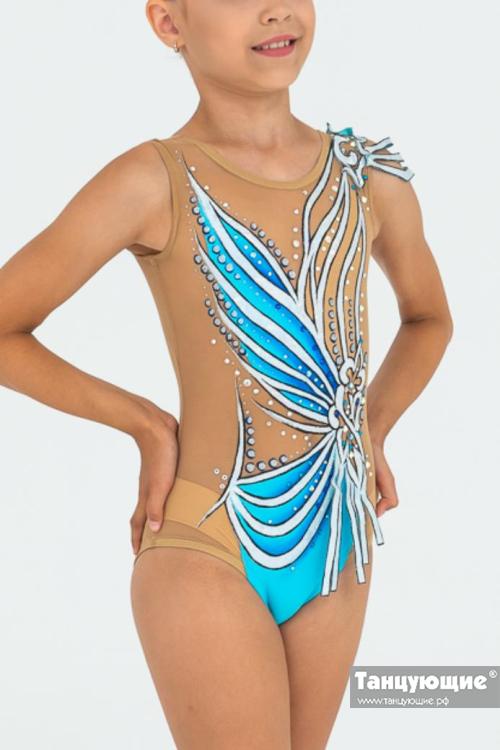 Купальник для художественной гимнастики Алмазный свет — купить в  интернет-магазине «Танцующие»