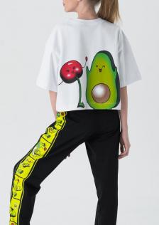 Комплект брюки и футболка Авокадо