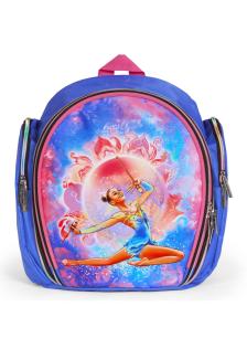 Рюкзак для гимнастики голубой/розовый